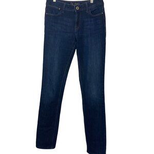 DL1961 Coco Curvy Straight Jeans 28 Dark Wash 4 Way Stretch American Cotton